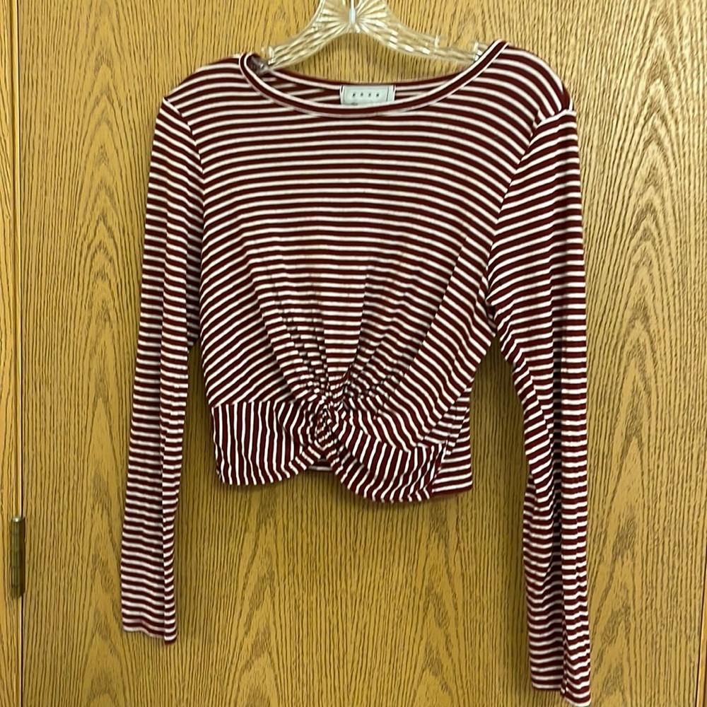 Gaze long sleeved crop top